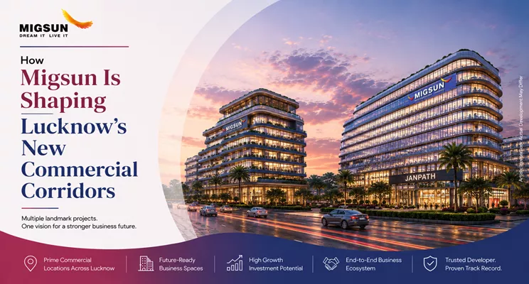 Migsun Group Commercial Projects in Lucknow: Retail Shift