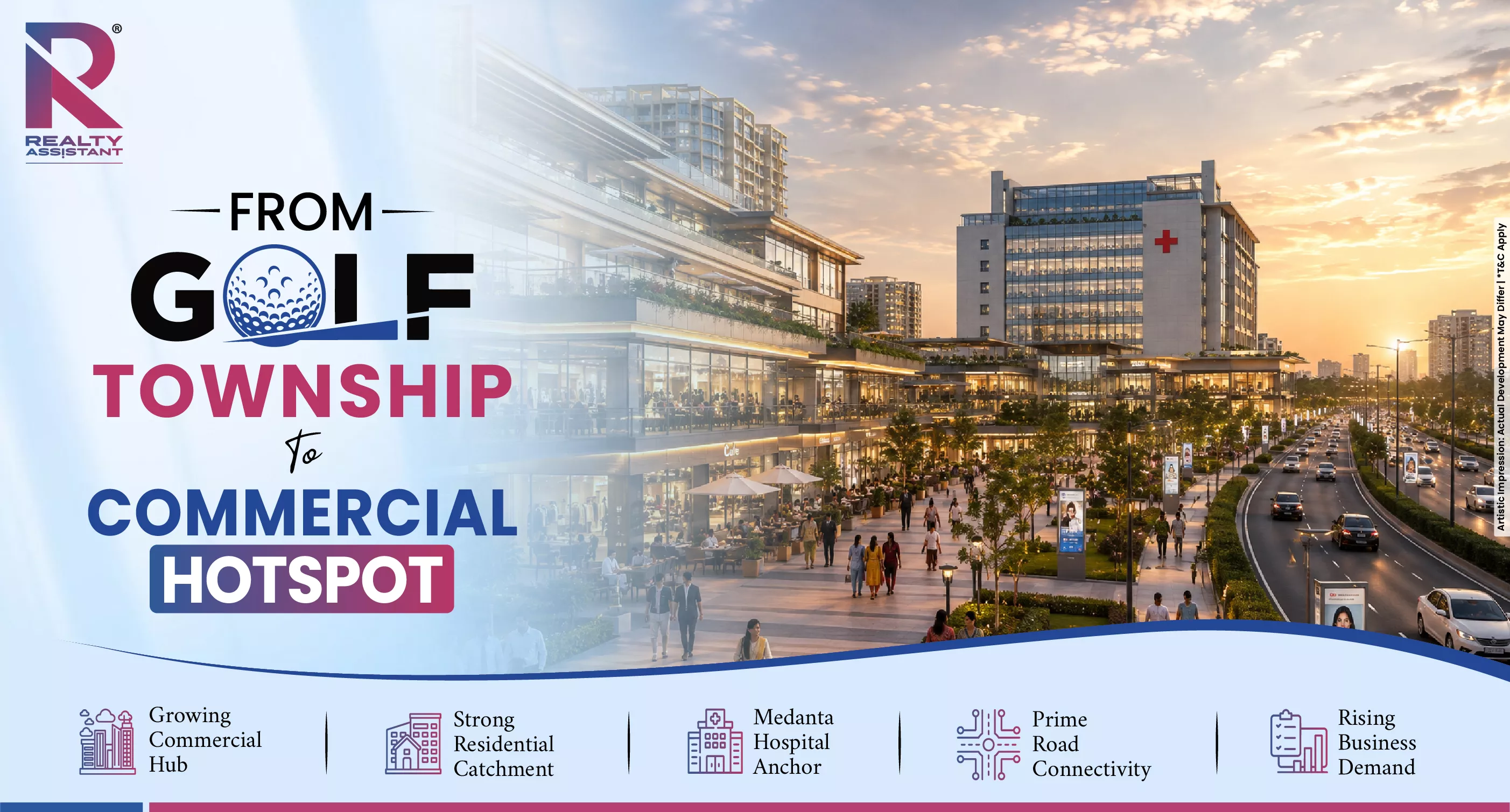 Sushant Golf City, Lucknow: How a Golf Township Turned into a Commercial Address
