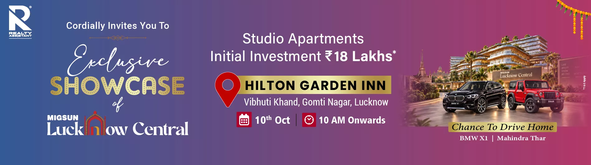 Exclusive Real Estate Showcase of Migsun Lucknow Central