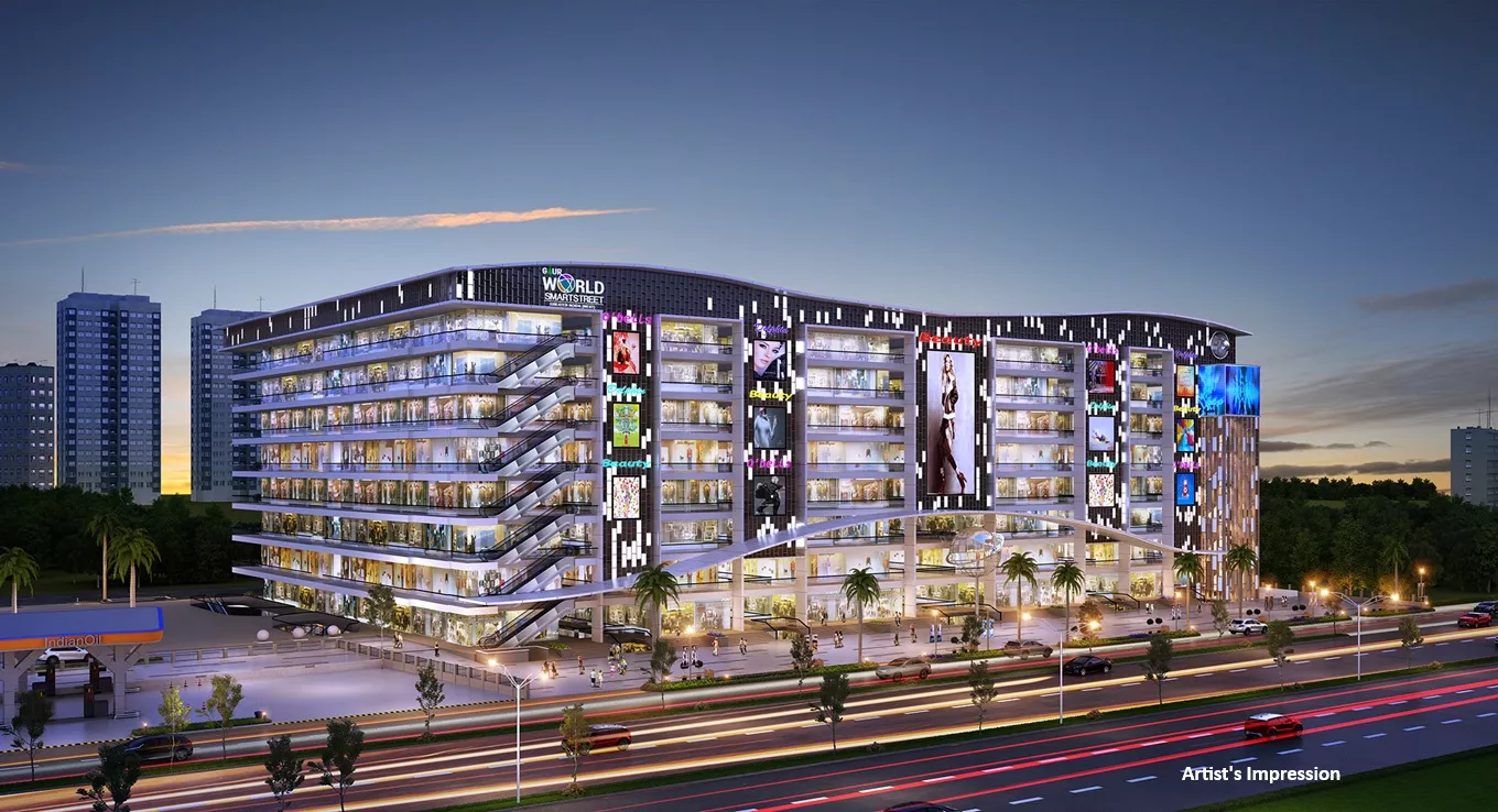 Gaur World SmartStreet, Sector 16B, Greater Noida West