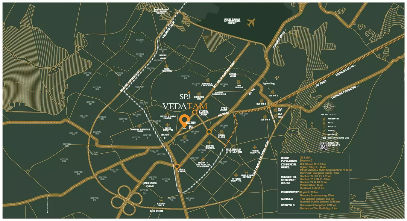 SPJ Vedatam Location Map