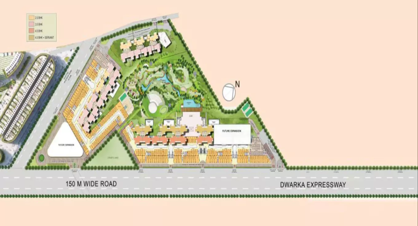 M3M Capital Walk Master Plan