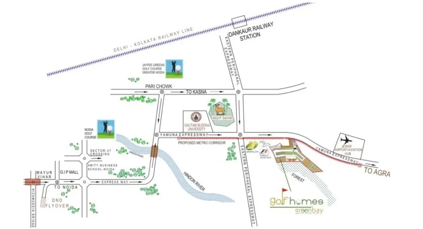 Greenbay Golf Village Sector 22D Yamuna Expressway