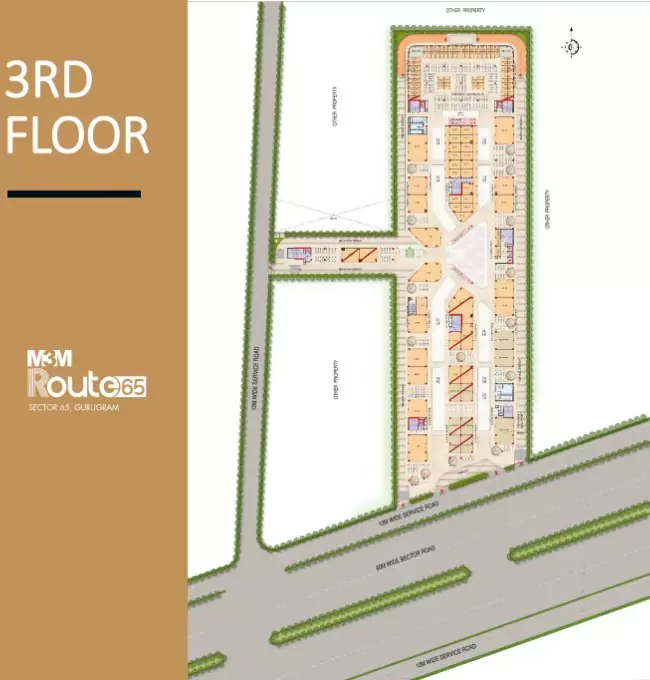 M3M Route65 Floor Plan
