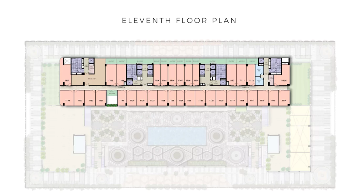 Eleventh Floor Plan Westway Central Ikon
