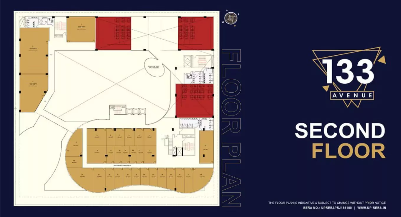 Bhutani Avenue 133 Second Floor Plan