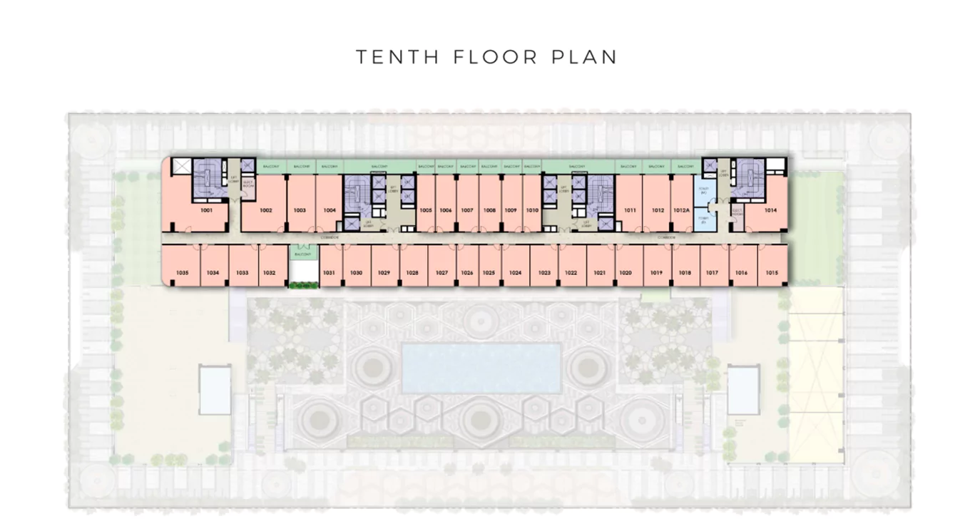 Tenth Floor Plan Westway Central Ikon