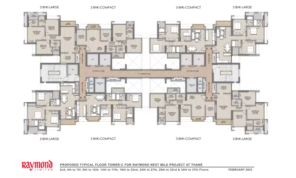 Raymond Realty TenX Era Floor Plan