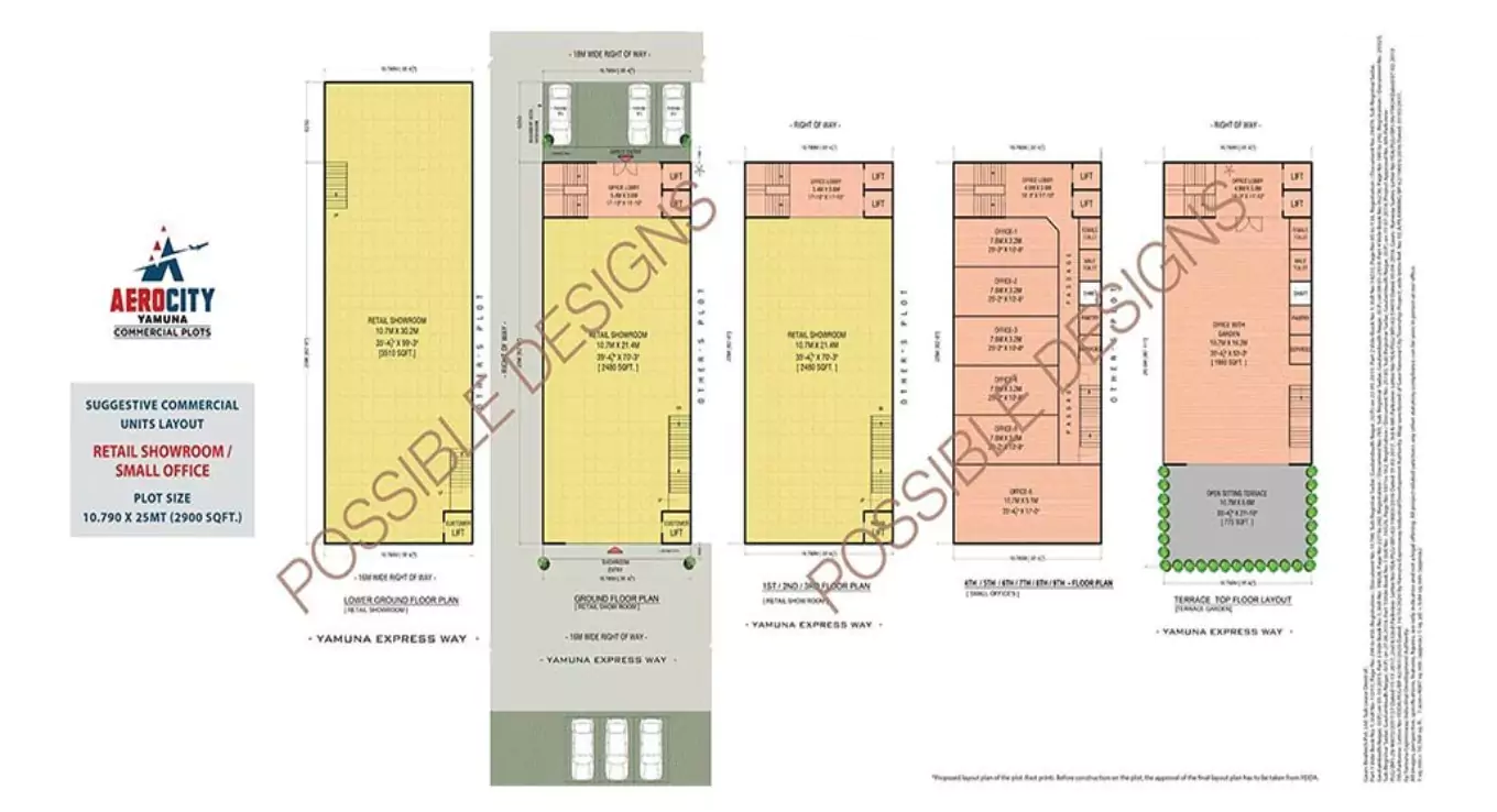 Gaur Aerocity Floor Plan