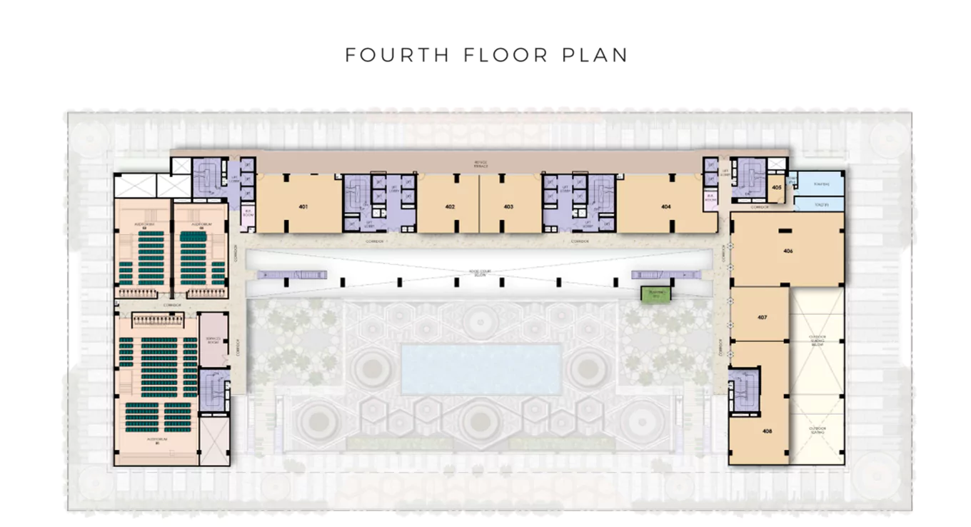 Fourth Floor Plan Westway Central Ikon