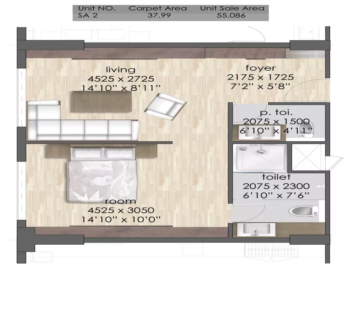 Sikka Kingsberry Greens Floor Plan