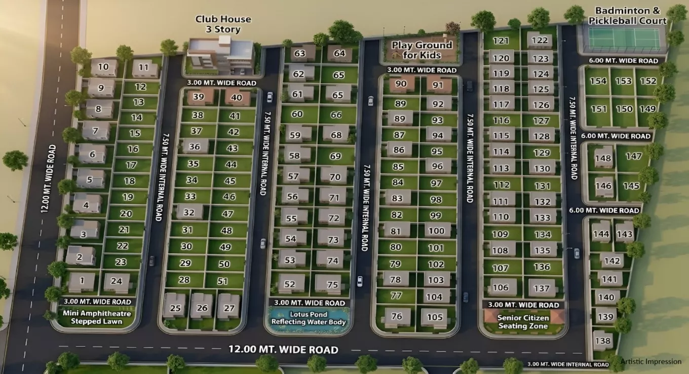 Dharohar Estate Floor Plan