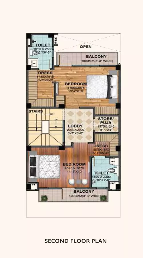 Gaur Yamuna City Krishn Villas Floor Plan