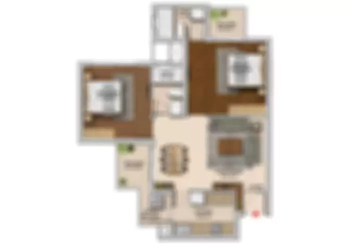 M3M Jewel Floor Plan