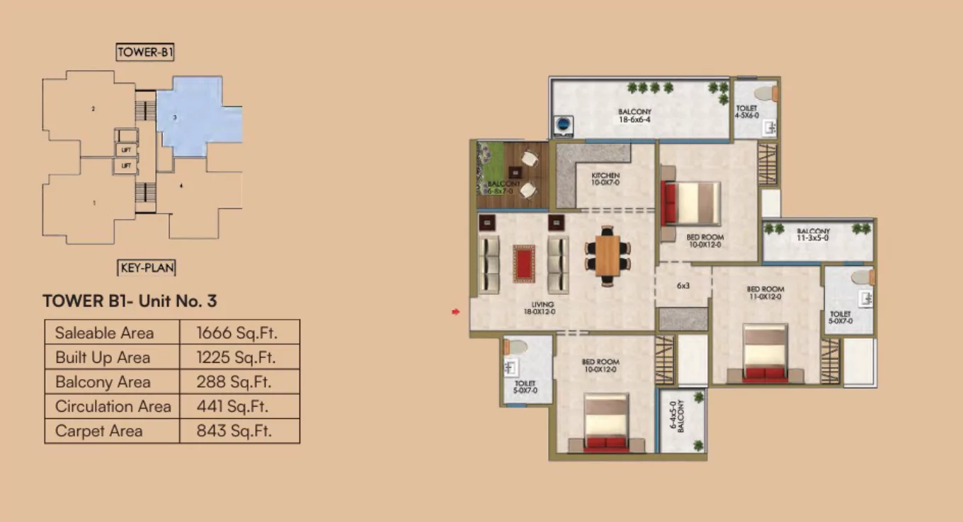 Renox Thrive Floor Plan