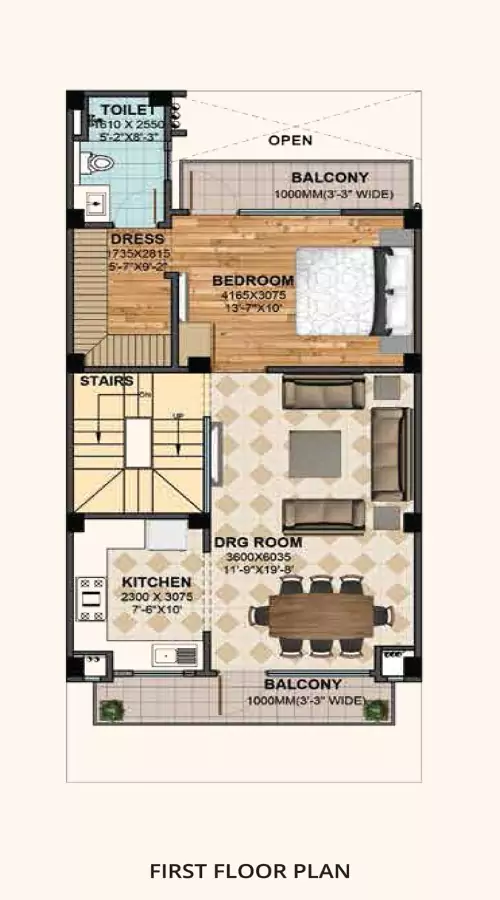 Gaur Yamuna City Krishn Villas Floor Plan