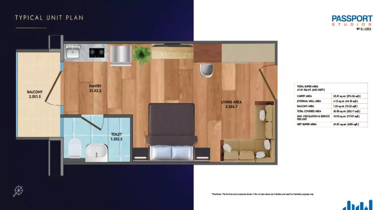 Gaur Airocity Floor Plan