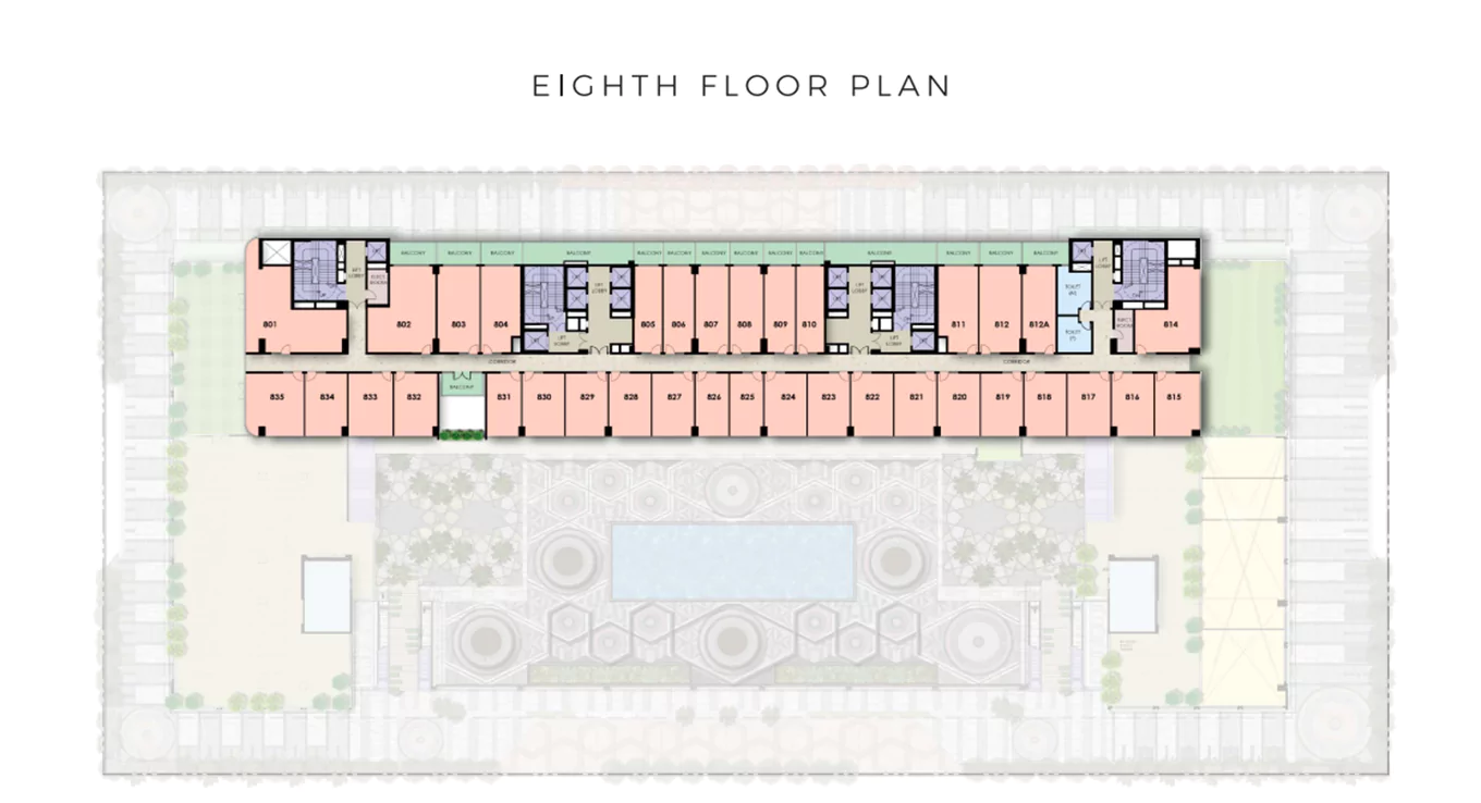 Eighth Floor Plan Westway Central Ikon