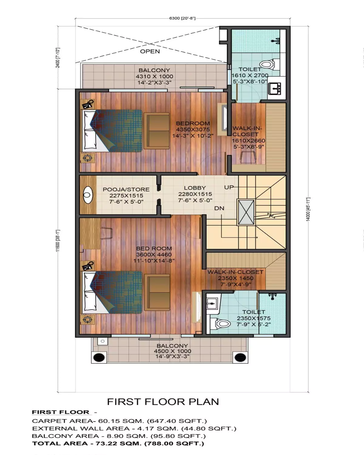 7th Parkview Floor Plan
