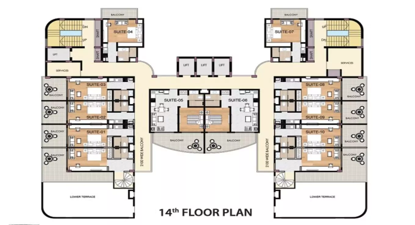 SVG Town Square 1 Floor Plan