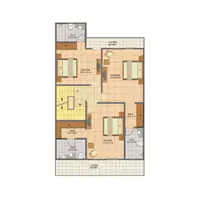 32nd Parkview 3 BHK Floor Plan