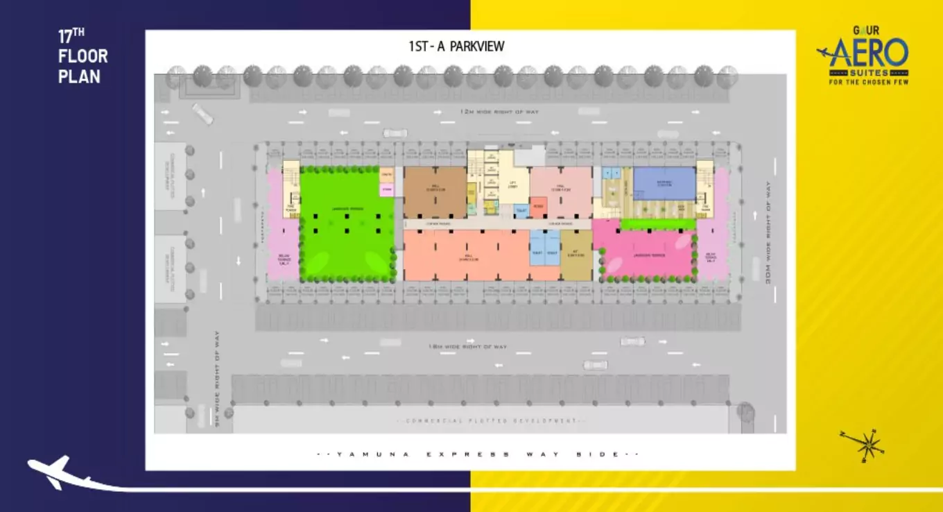 Gaur Aero Suites Floor Plan