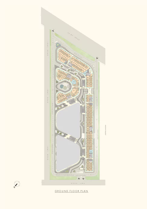 Migsun Lucknow Central GF Floor Plan