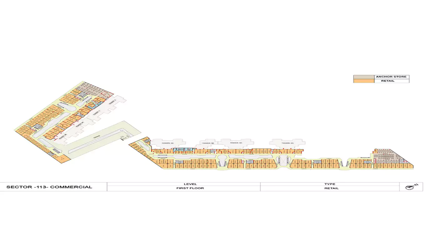 M3M Capital Walk Floor Plan