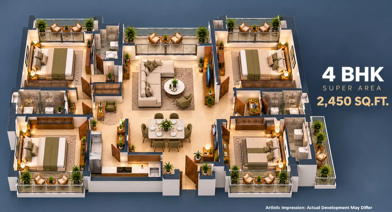 4 BHK