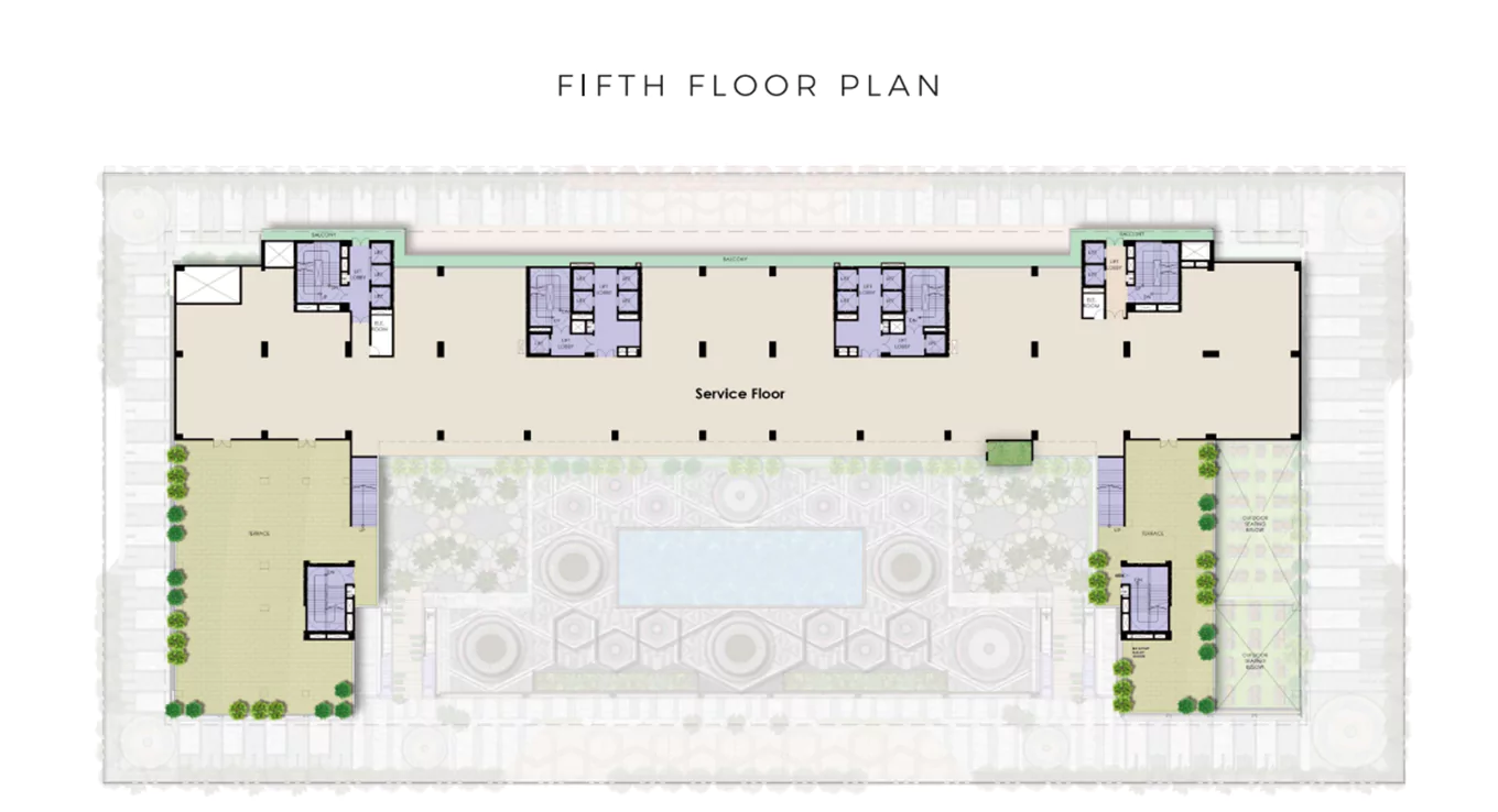 Fifth Floor Plan Westway Central Ikon