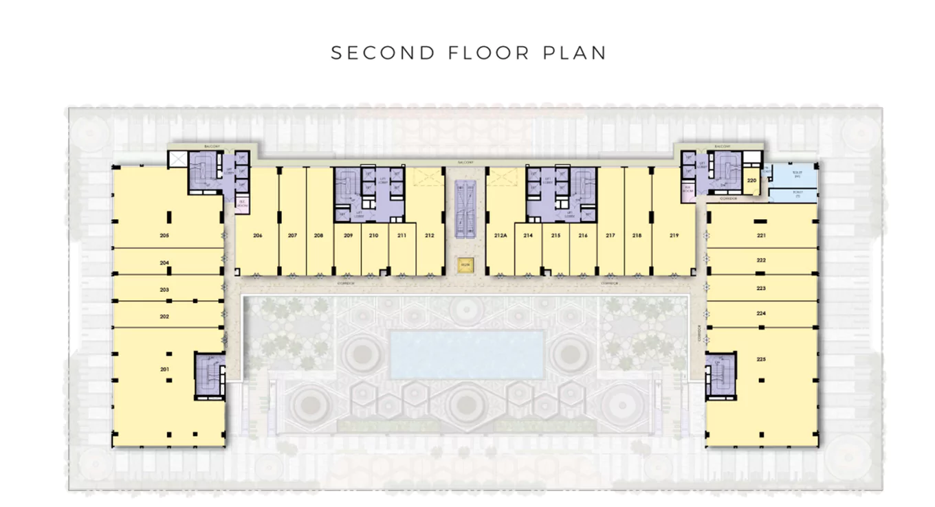Second Floor Plan Westway Central Ikon