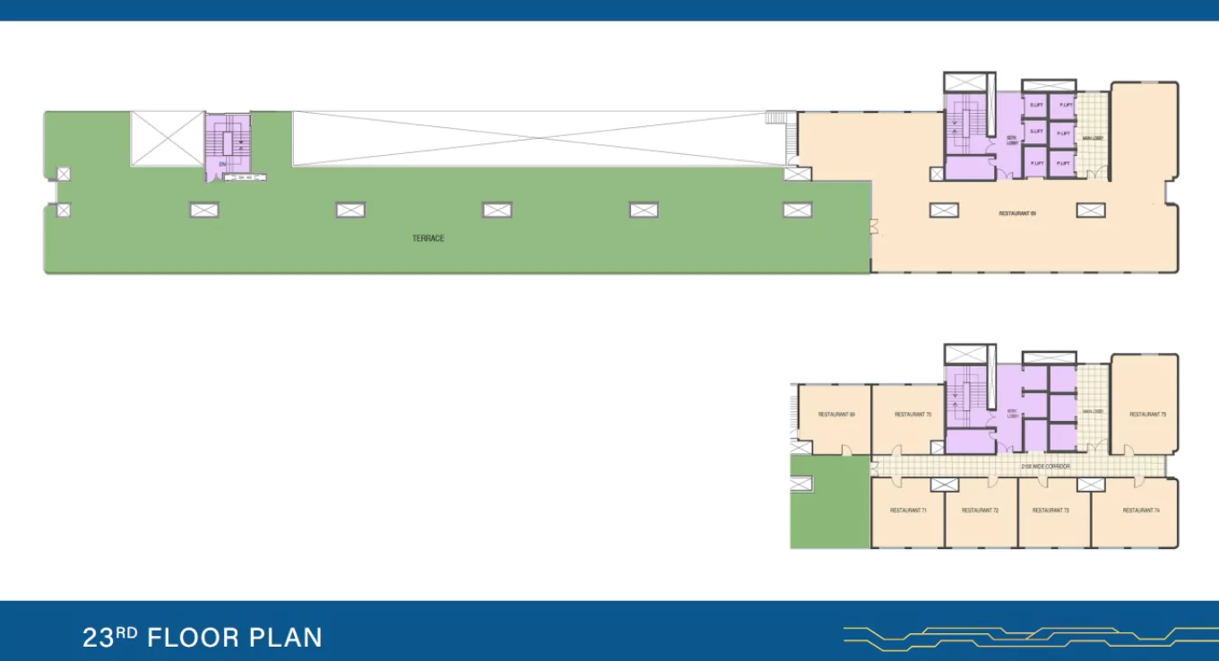 M3M The Line Floor Plan