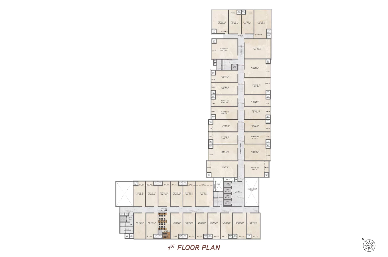 C30 Square Floor Plan