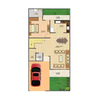 32nd Parkview 1 BHK Floor Plan