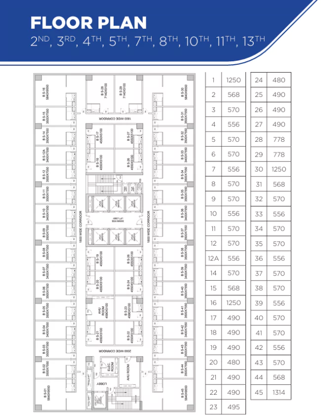 Migsun Nehru Place 1 Floor Plan