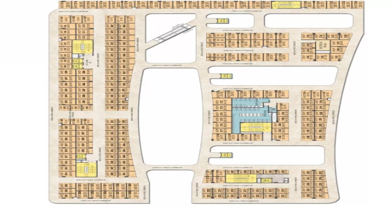 Migsun Central Market Second Floor Plan