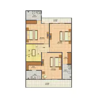 32nd Parkview 3 BHK Floor Plan