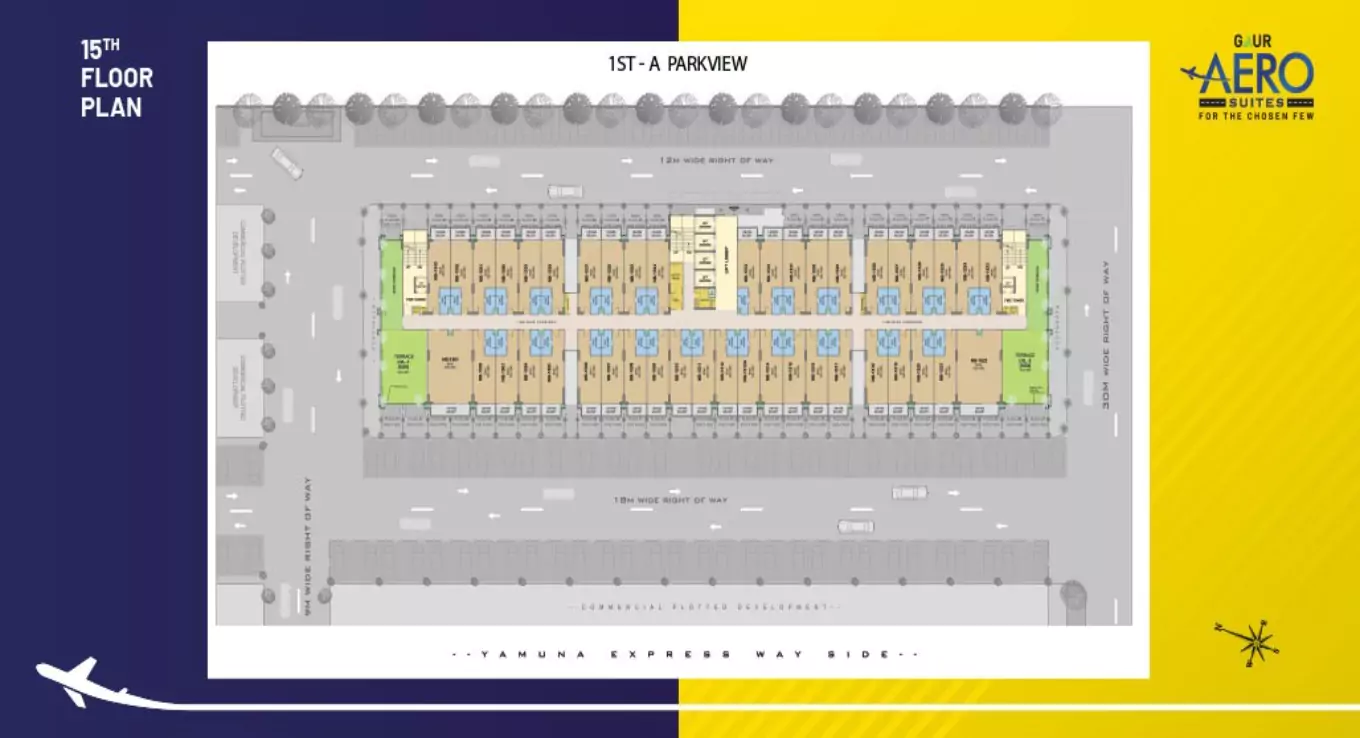 Gaur Aero Suites Floor Plan