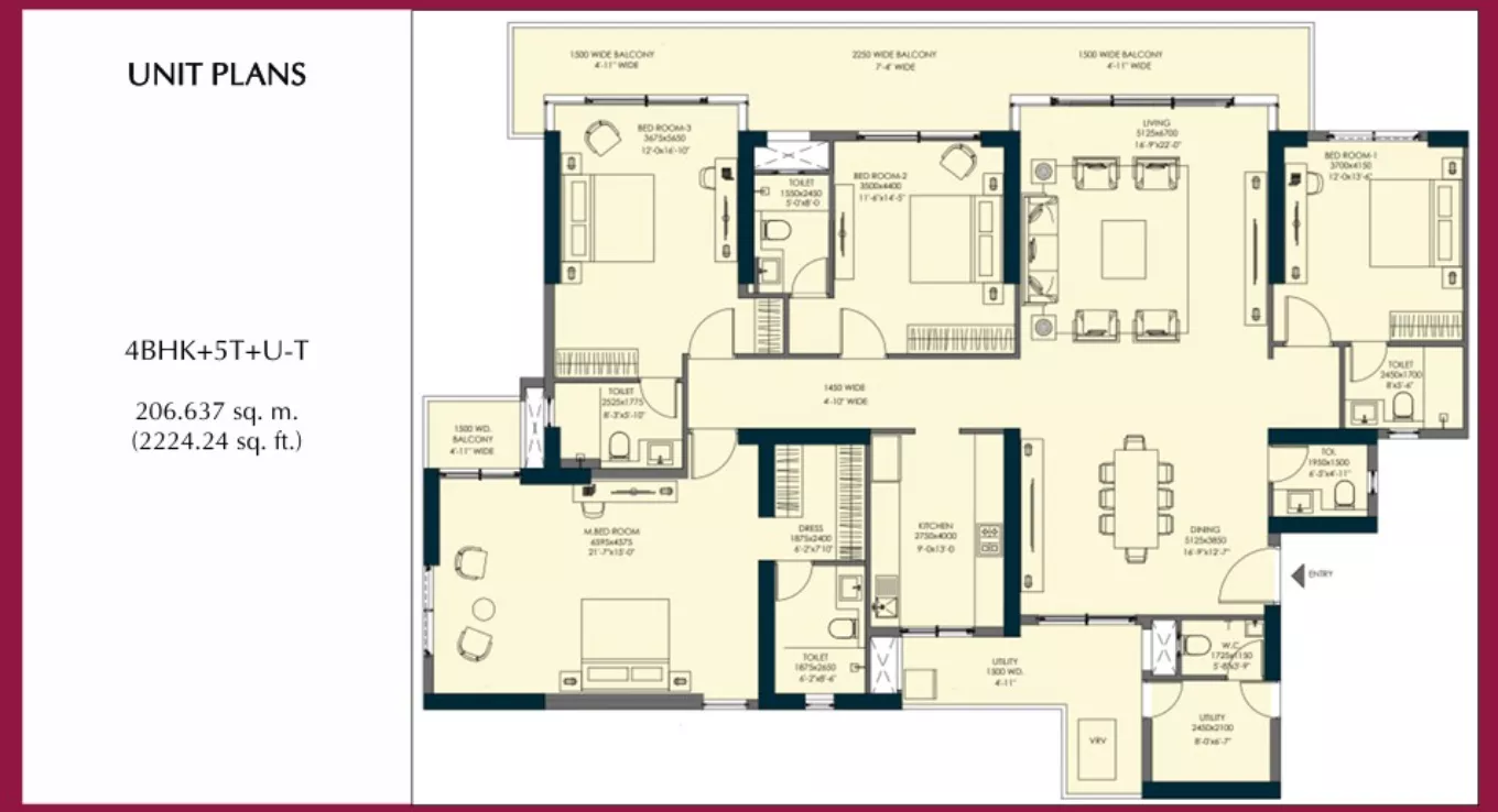 4 BHK (Type 2)