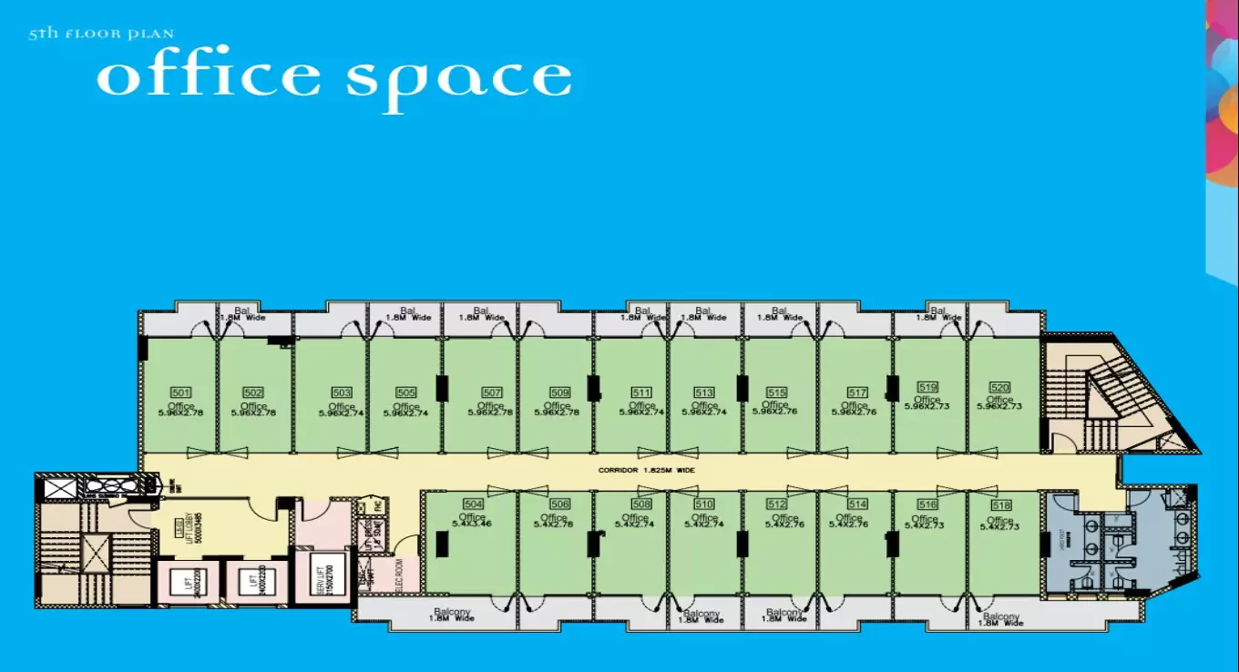 SS Omnia Fifth Floor Plan