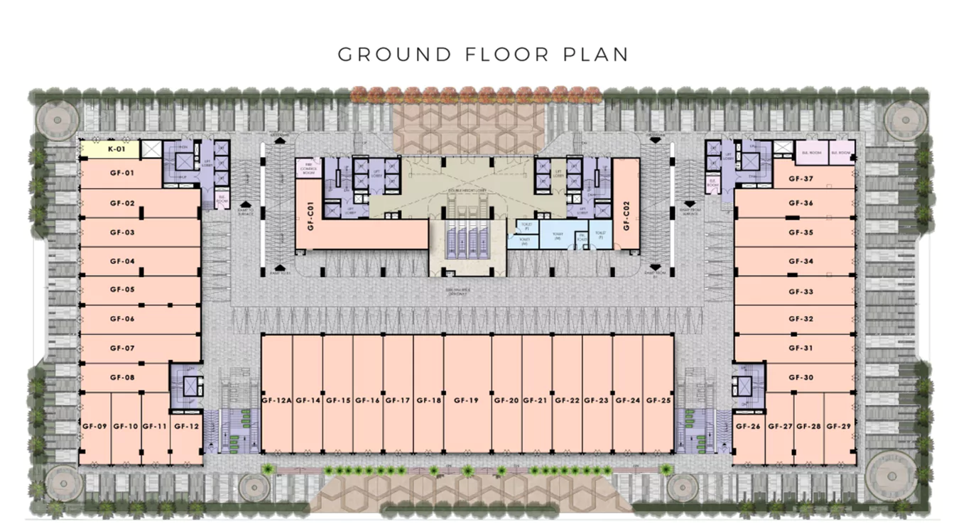 Ground Floor Plan Westway Central Ikon
