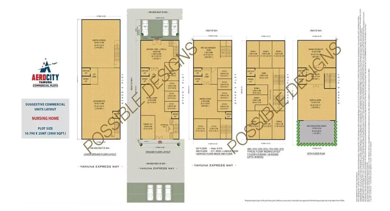 Gaur Aerocity Floor Plan