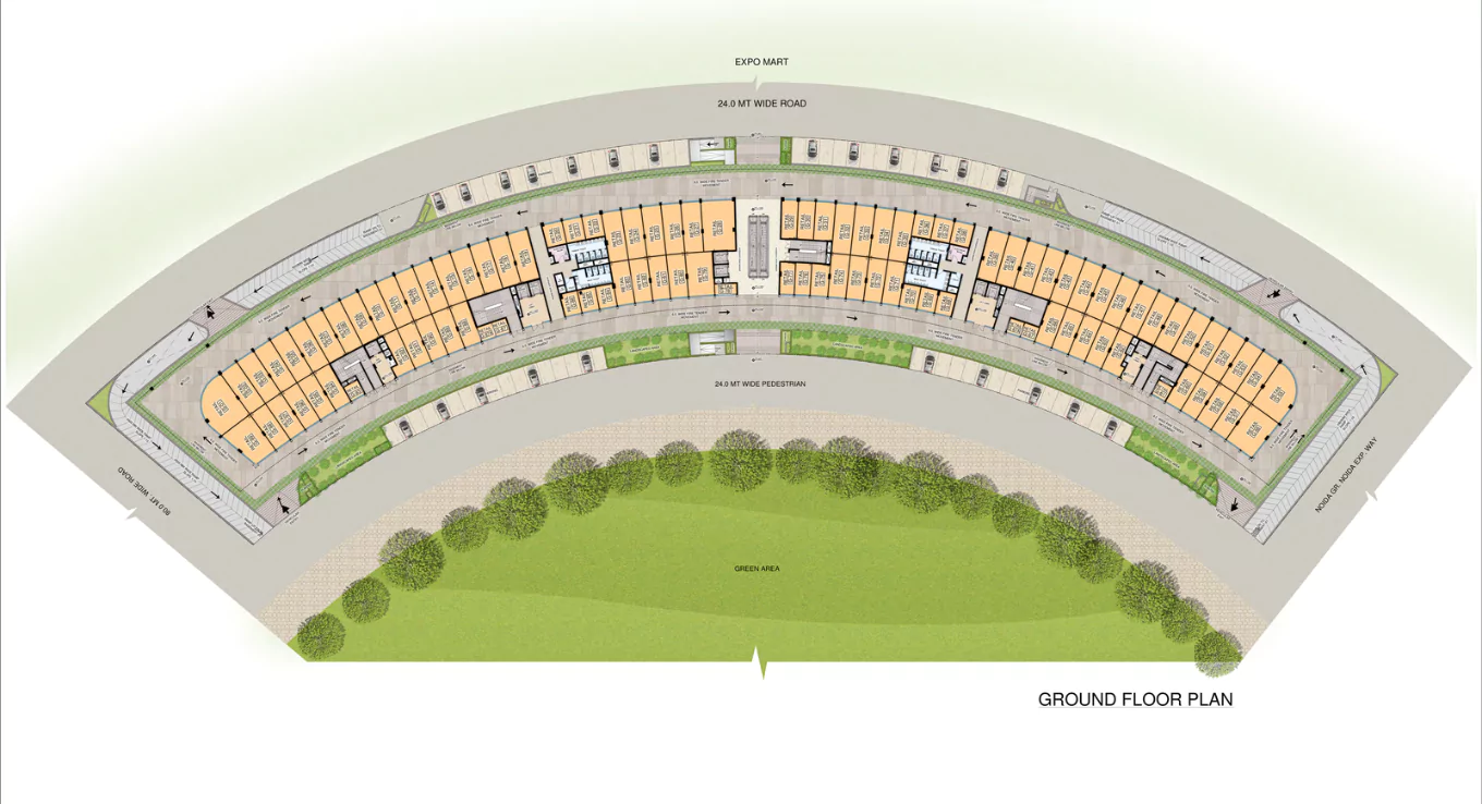 KB Mart Ground Floor floor Plan