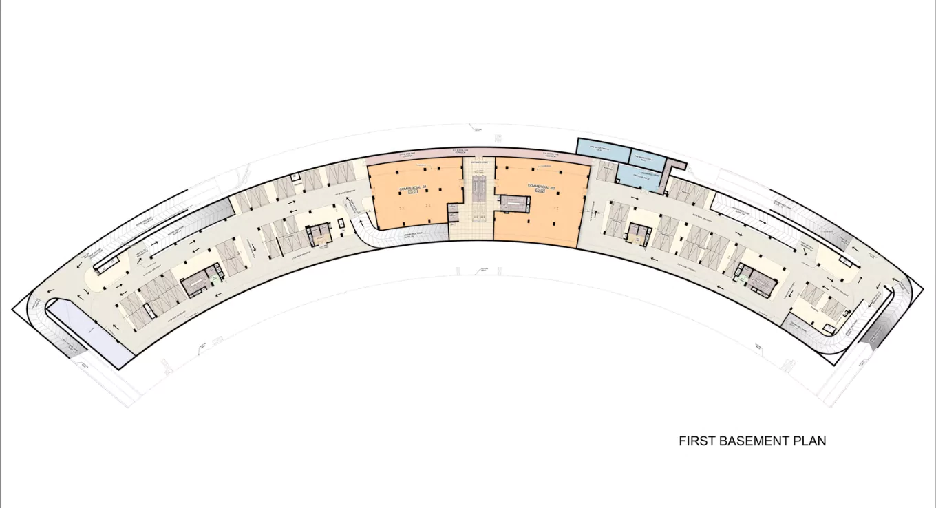 KB Mart First Basement floor Plan
