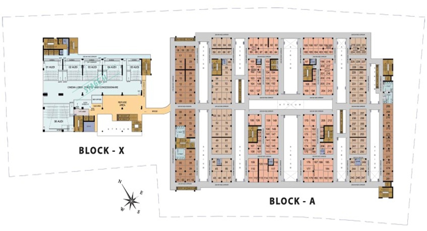 Fourth Floor Plan