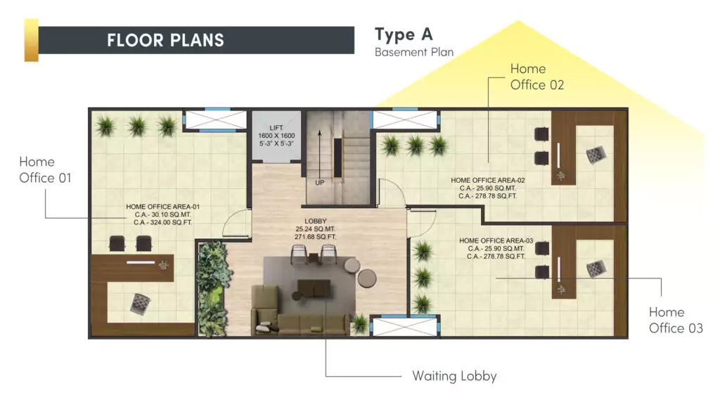 Signature Global City 37D Floor Plan