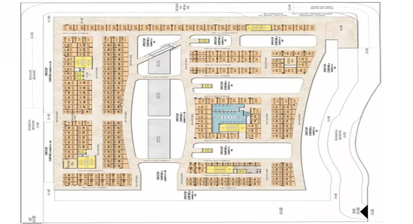 Migsun Central Market Upper Ground Floor Plan