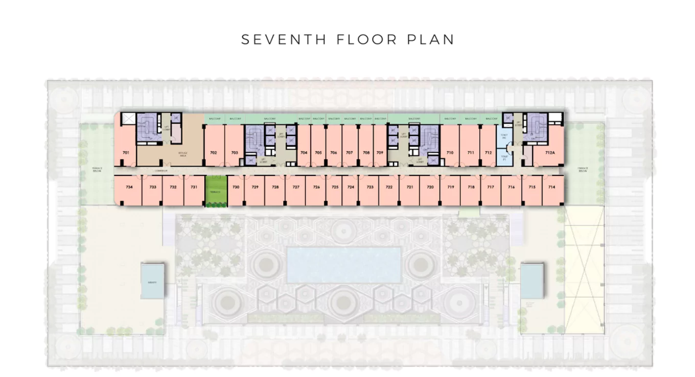 Seventh Floor Plan Westway Central Ikon