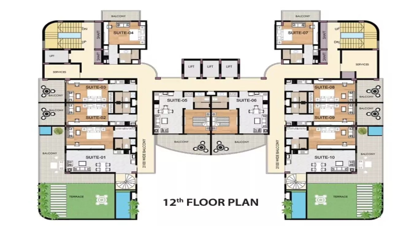 SVG Town Square 1 Floor Plan