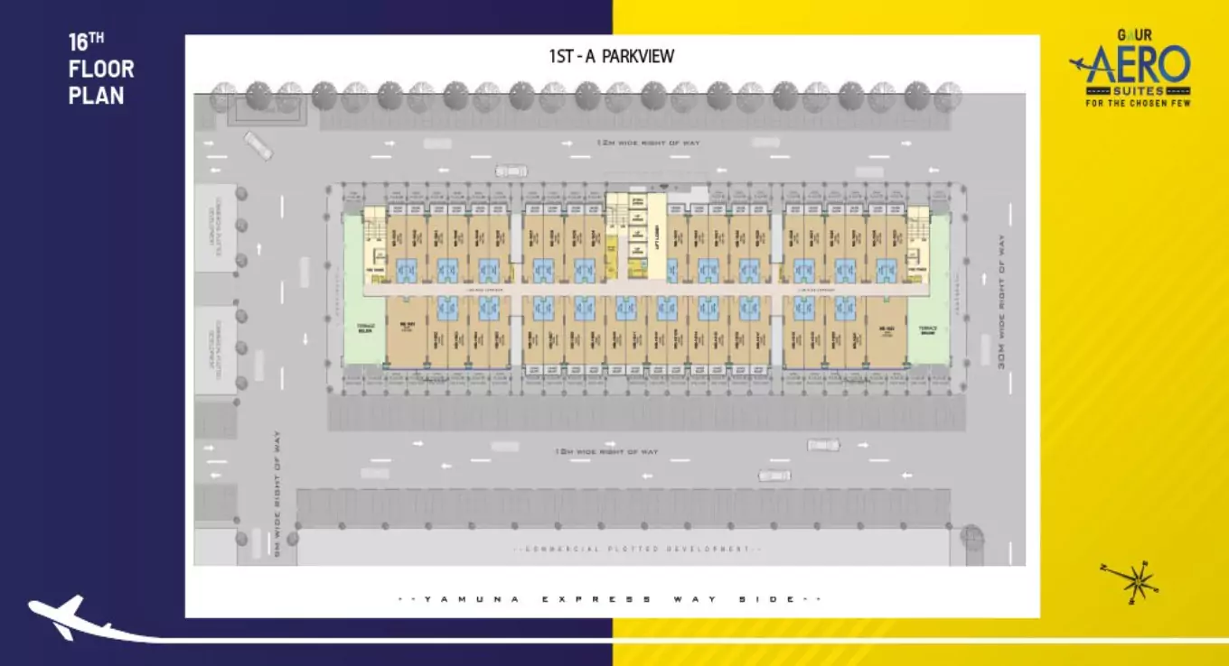 Gaur Aero Suites Floor Plan